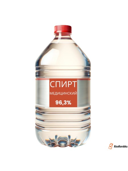 Спирт Медицинский этиловый 5 л