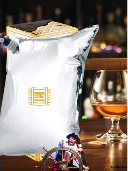 Ром Капитан Морган  3 литра Tetra Pak